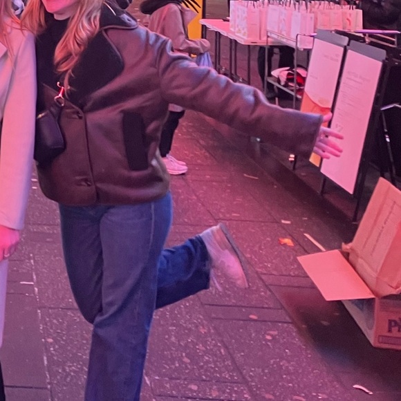 Nunez Water Repellent Faux Shearling Lined Faux Leather Jacket - Picture 5 of 5